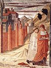 The Departure of St Jerome from Antioch by Benozzo di Lese di Sandro Gozzoli